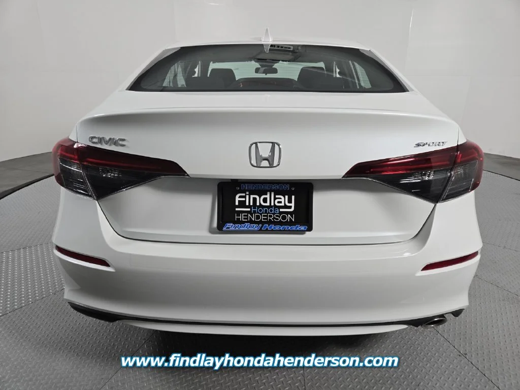 Certified Used 2025 Platinum White Pearl Honda Sport image 5
