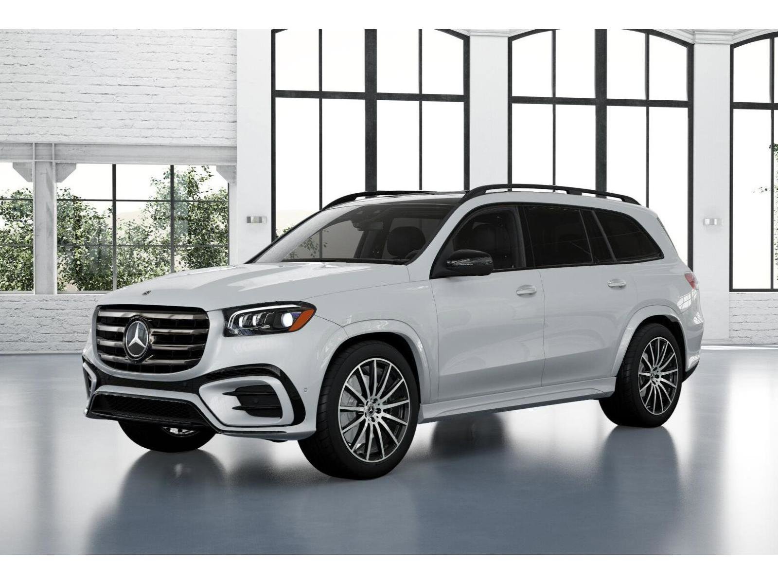 New 2026 MANUFAKTUR Moonlight White Metallic Mercedes-Benz GLS 450 image 82