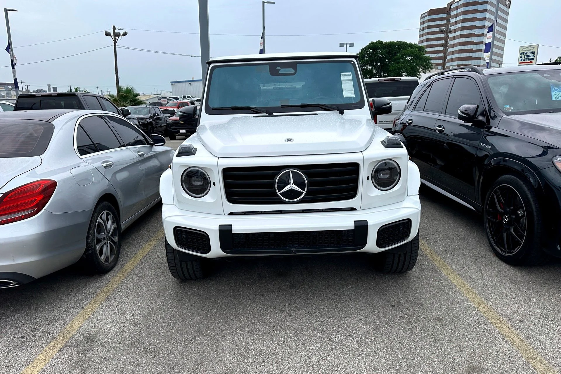 Used 2025 Mercedes-Benz G-Class G580 with VIN W1NWM0AB3SX037870 for sale in San Antonio, TX