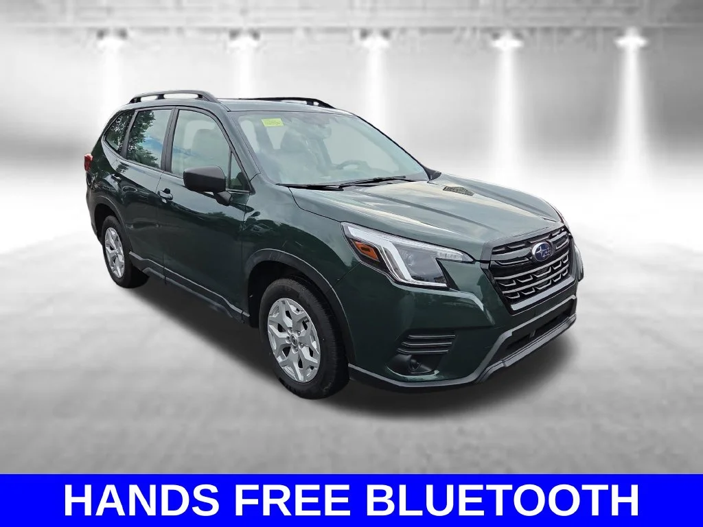 Certified Used 2022 Green Subaru Base image 3