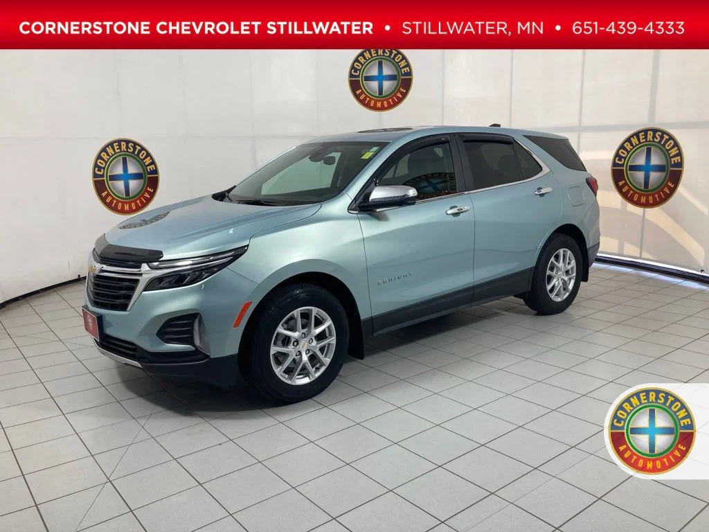 Used 2022 Blue Chevrolet LT image 1