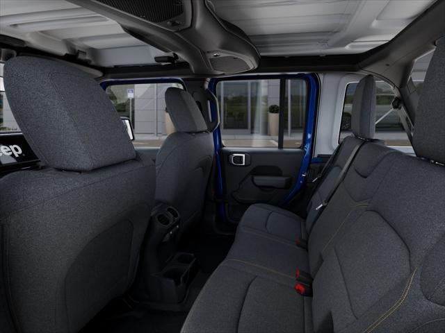 New 2026 Hydro Blue Pearlcoat Jeep 4-Door Sport 4x4 image 75