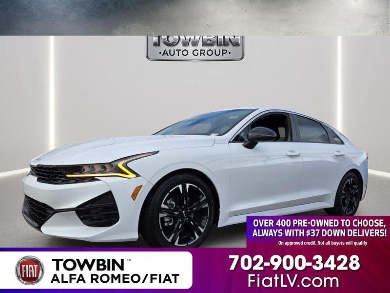 Used 2022 White Pearl KIA GT-LINE AUTO AWD image 1