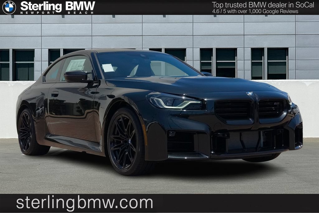 New 2026 Black Sapphire Metallic BMW Base image 1