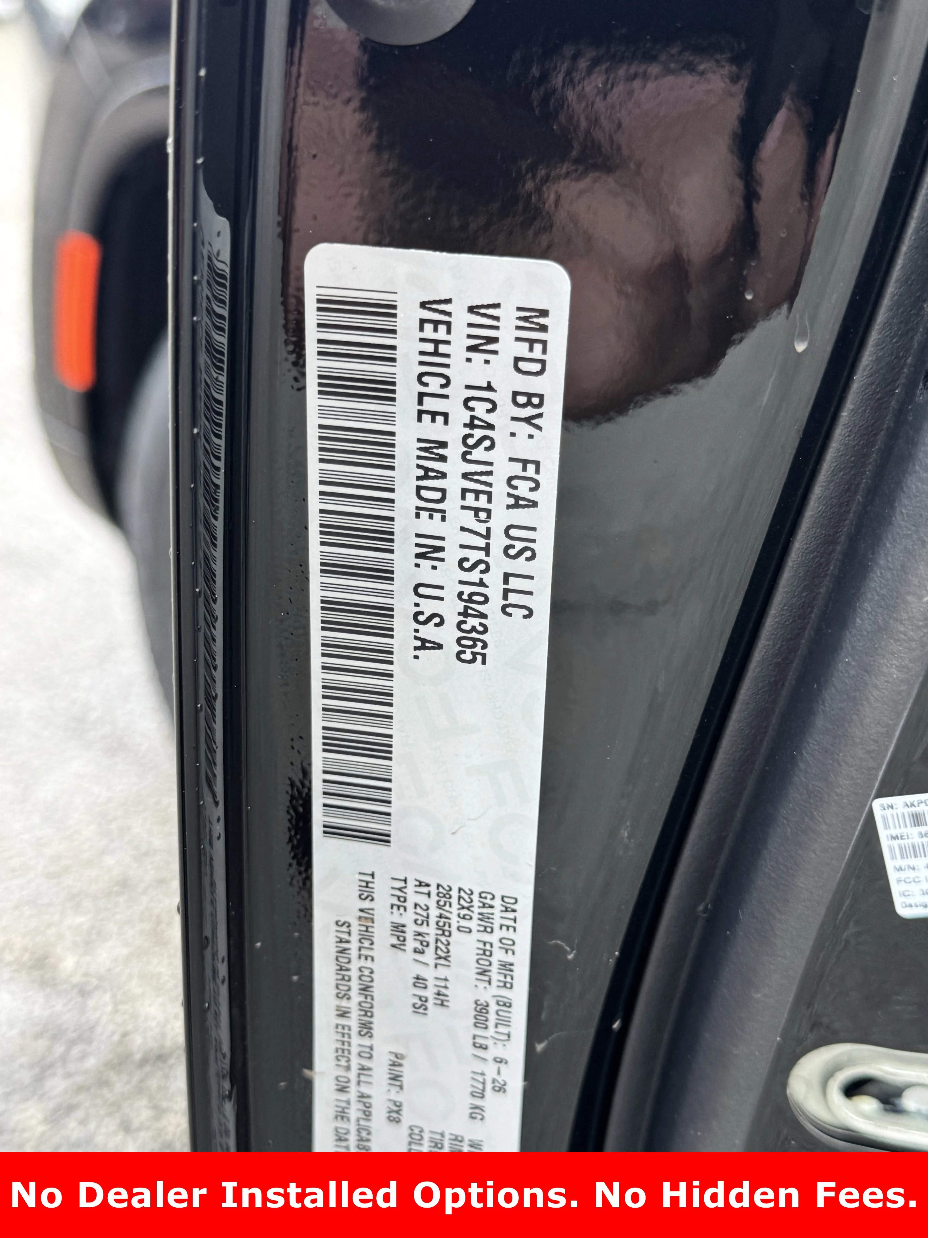 New 2026 High Gloss Black Jeep Summit Obsidian image 20
