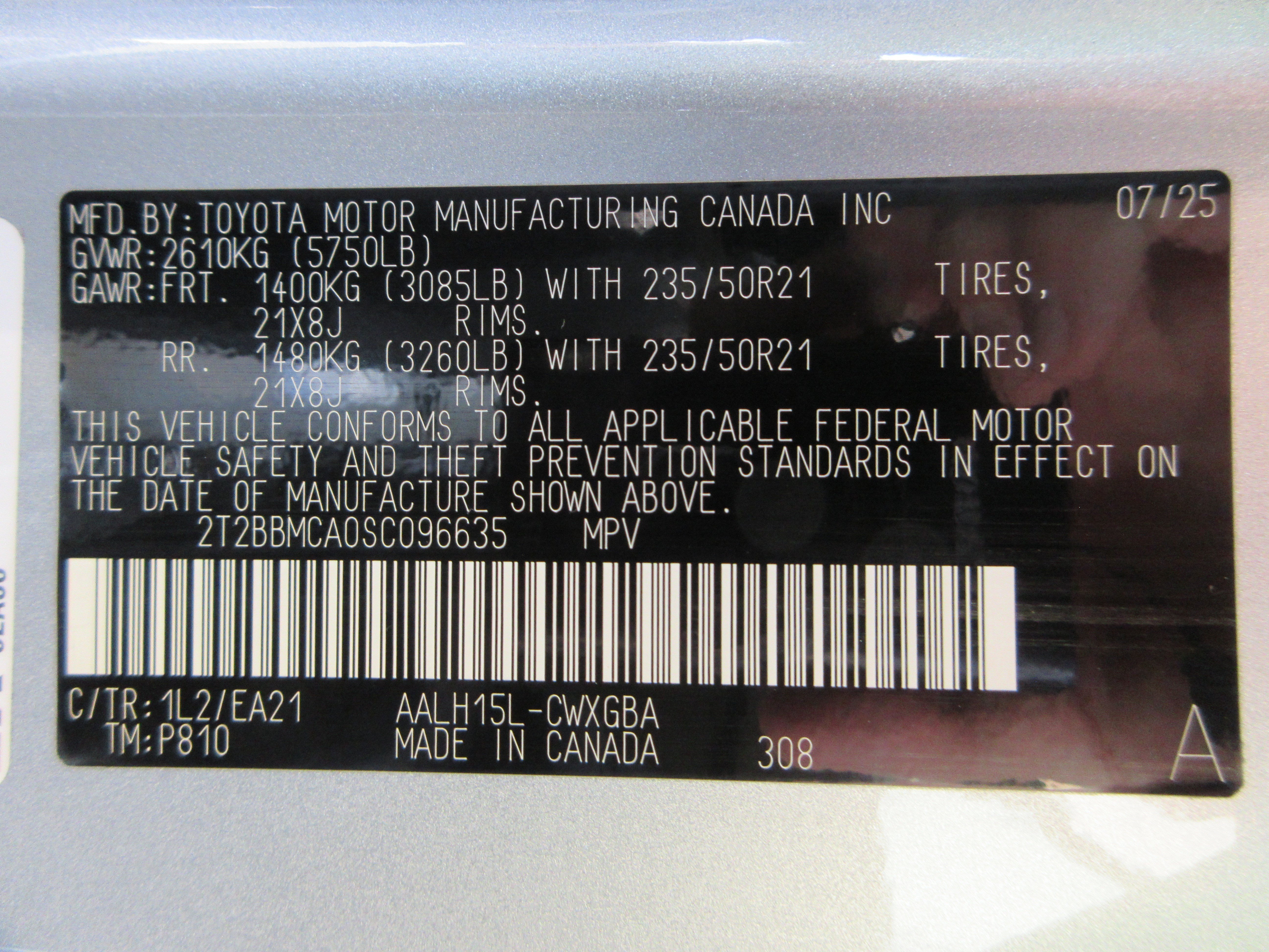 Certified Used 2025 IRIDIUM Lexus 350h Premium image 54