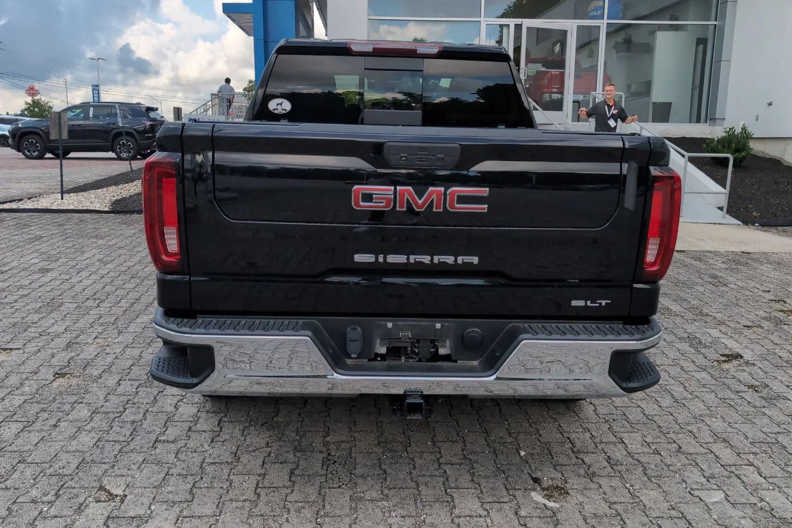 Used 2021 ONYX BLACK GMC SLT image 7
