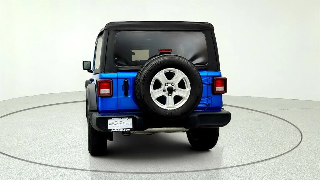 Used 2022 Hydro Blue Pearlcoat Jeep Unlimited Sport S 4x4 image 6