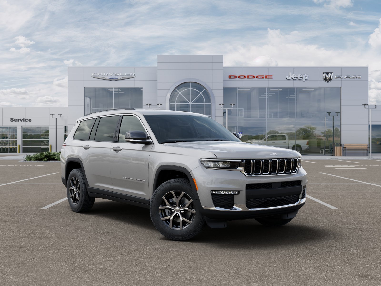 New 2025 Silver Zynith Exterior Paint Jeep Limited image 46