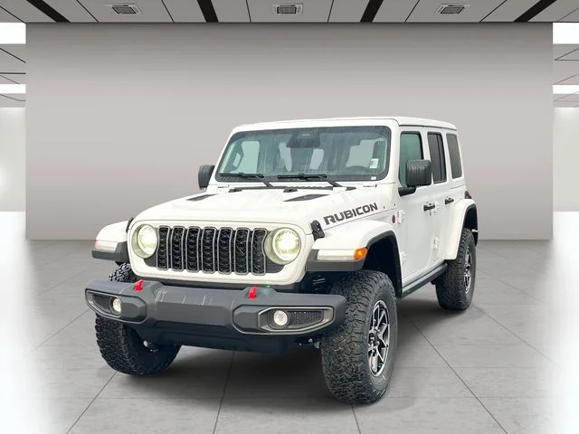 New 2026 Bright White Clear-Coat Exterior Paint Jeep Rubicon image 8