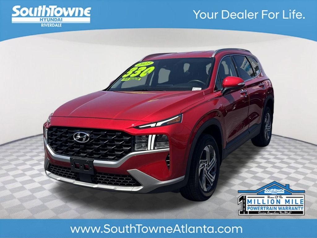 Used 2023 Red Hyundai SEL image 1