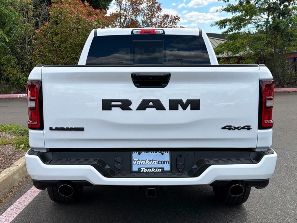 New 2026 Bright White Clear-Coat Exterior Paint RAM Laramie image 6