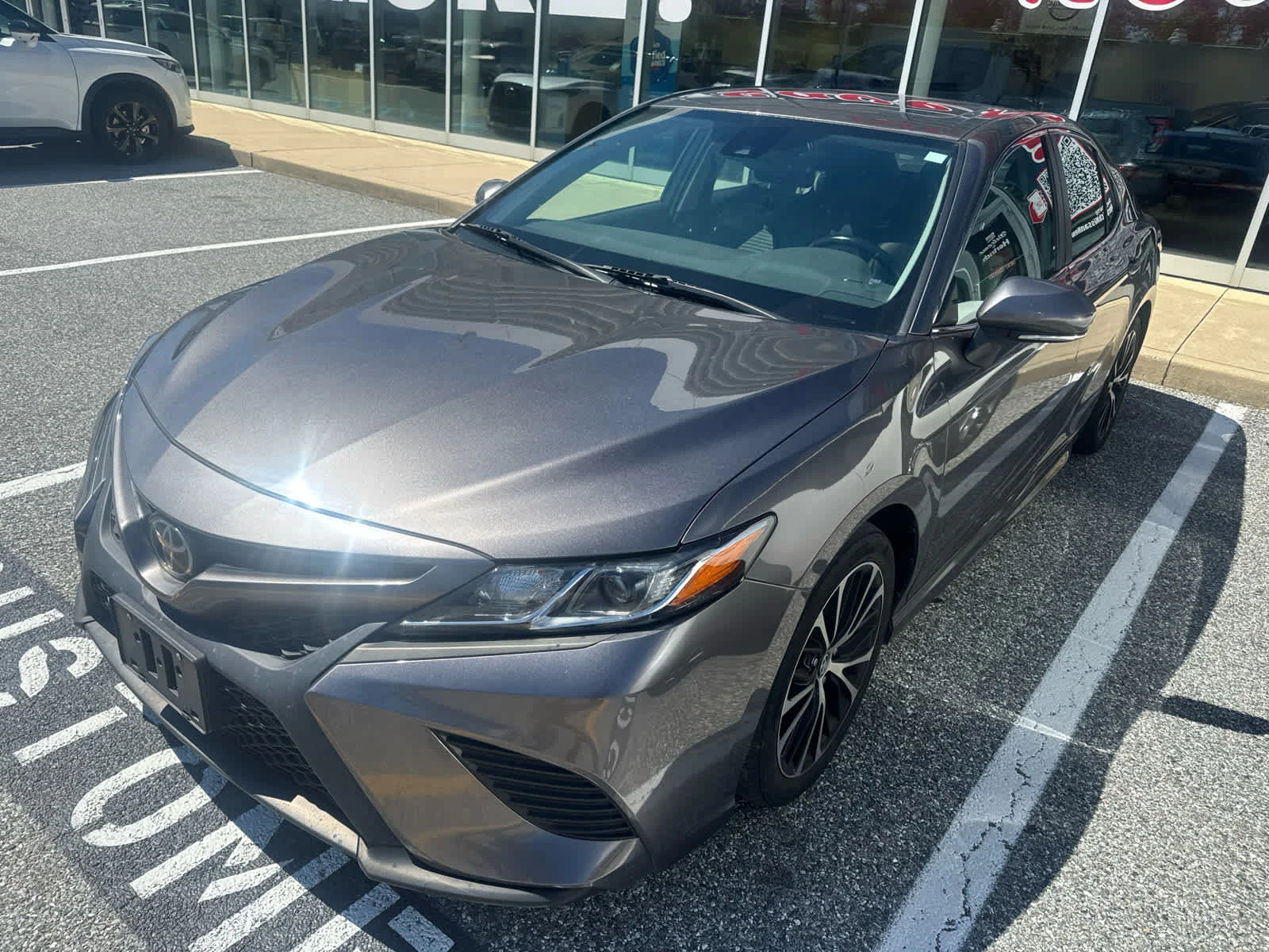 Used 2020 Predawn Gray Mica Toyota SE image 2