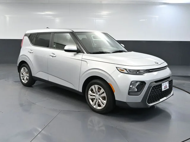 Used 2020 Silver Kia LX image 1