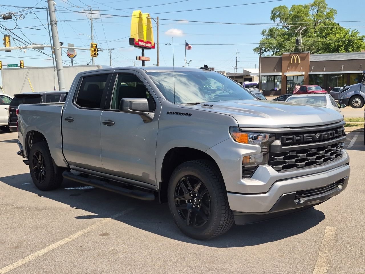 New 2026 Sterling Gray Metallic Chevrolet Custom image 2