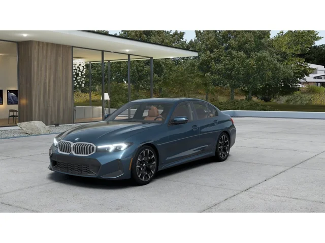 New 2026 Arctic Race Blue metallic BMW 330i image 1