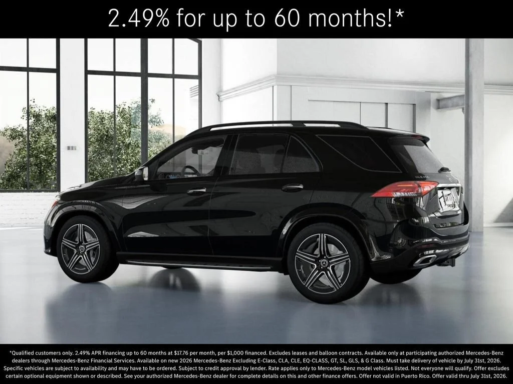 New 2026 Obsidian Black Metallic Mercedes-Benz GLE 450 image 73