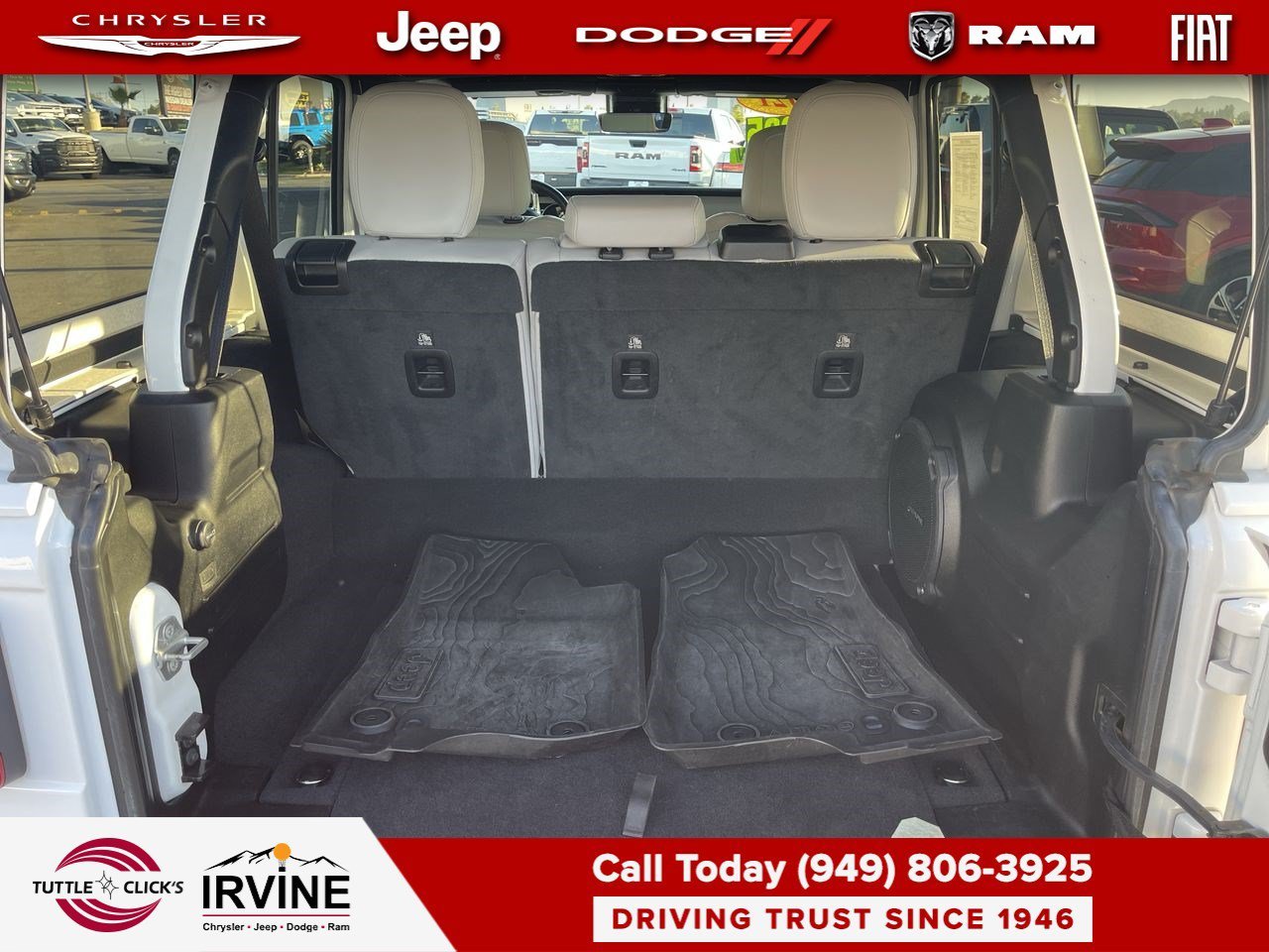 Used 2021 Bright White Clearcoat Jeep Unlimited Sahara High Altitude image 31