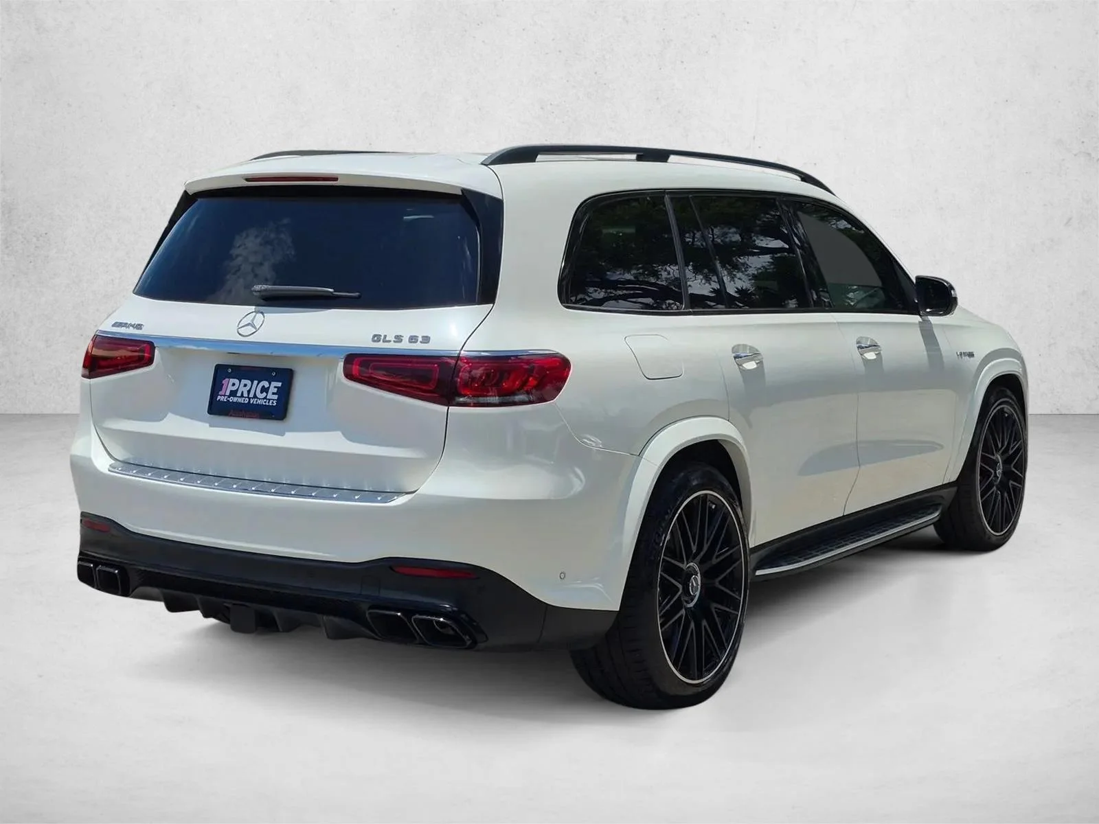 Used 2021 Designo Diamond White Bright Mercedes-Benz AMG® GLS 63 image 5