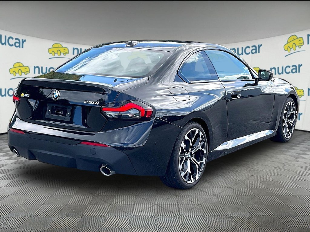 Used 2025 Black Sapphire Metallic BMW 230i image 6