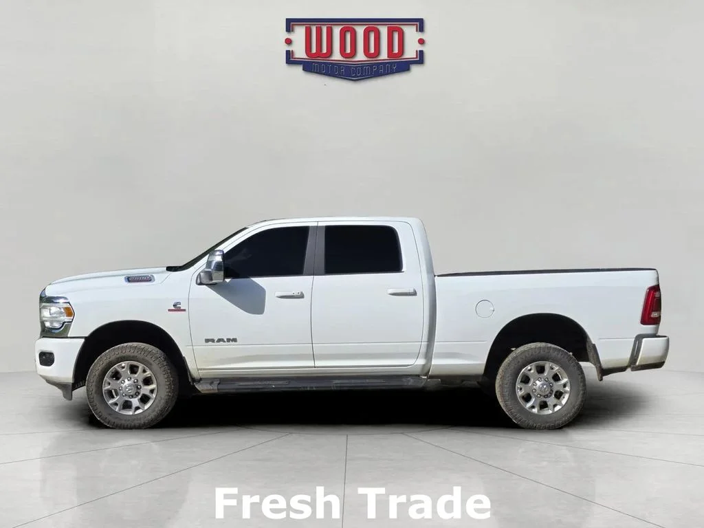 Used 2024 Bright White Clearcoat Ram Laramie image 4
