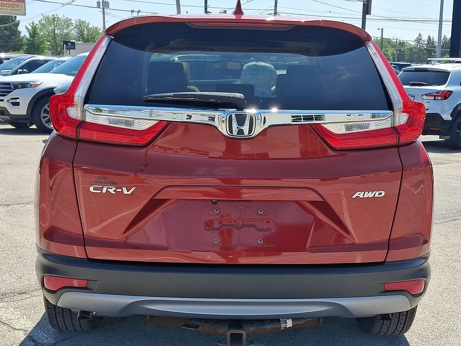 Used 2017 Red Honda EX image 3