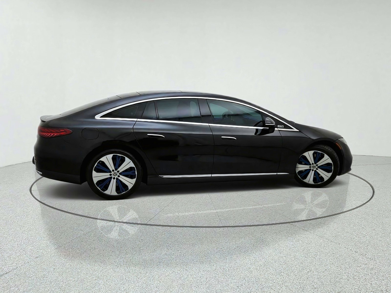 Certified Used 2024 Obsidian Black Metallic Mercedes-Benz EQS 450 image 7