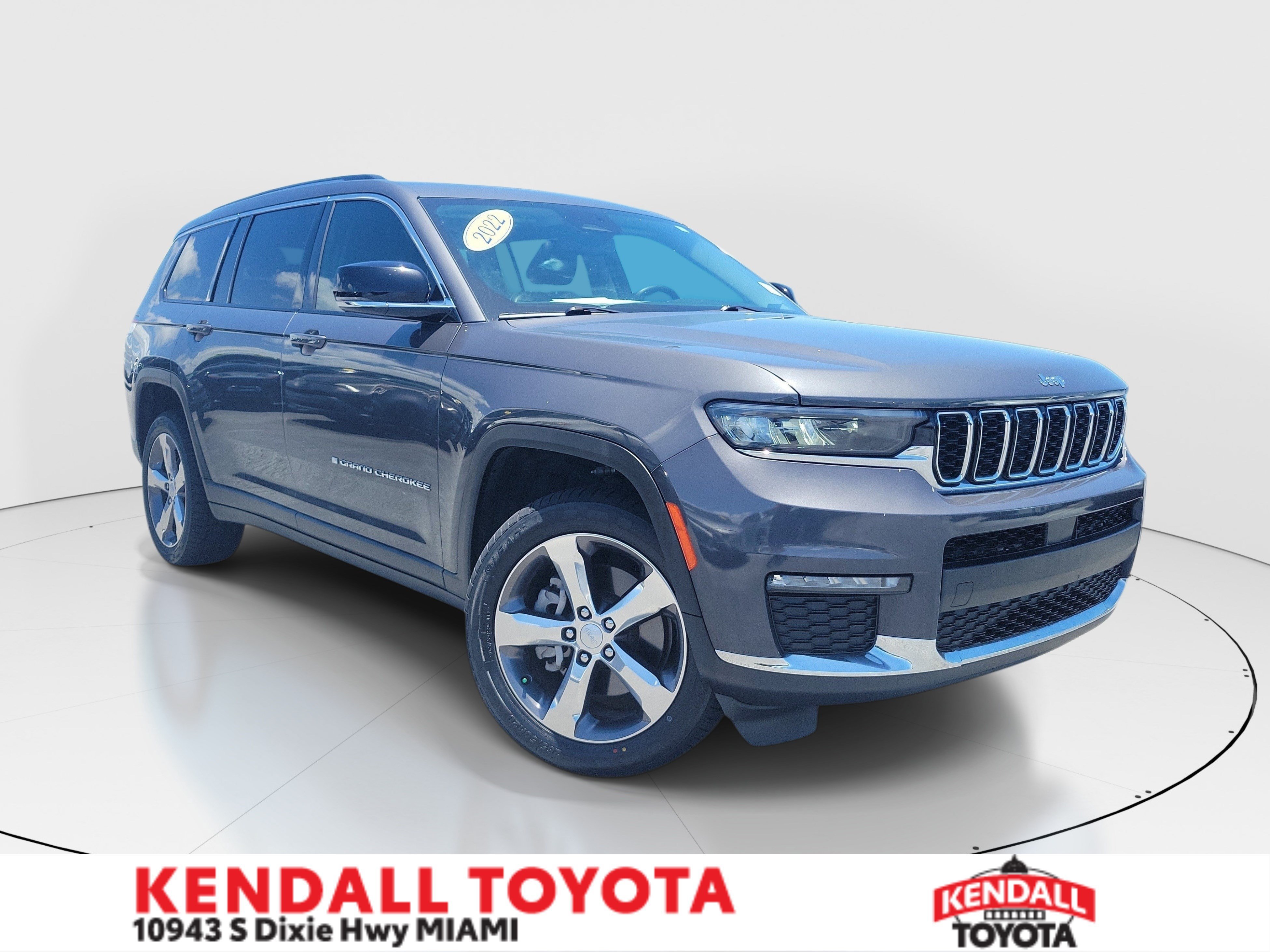 Used 2022 Baltic Gray Metallic Clearcoat Jeep Limited image 1