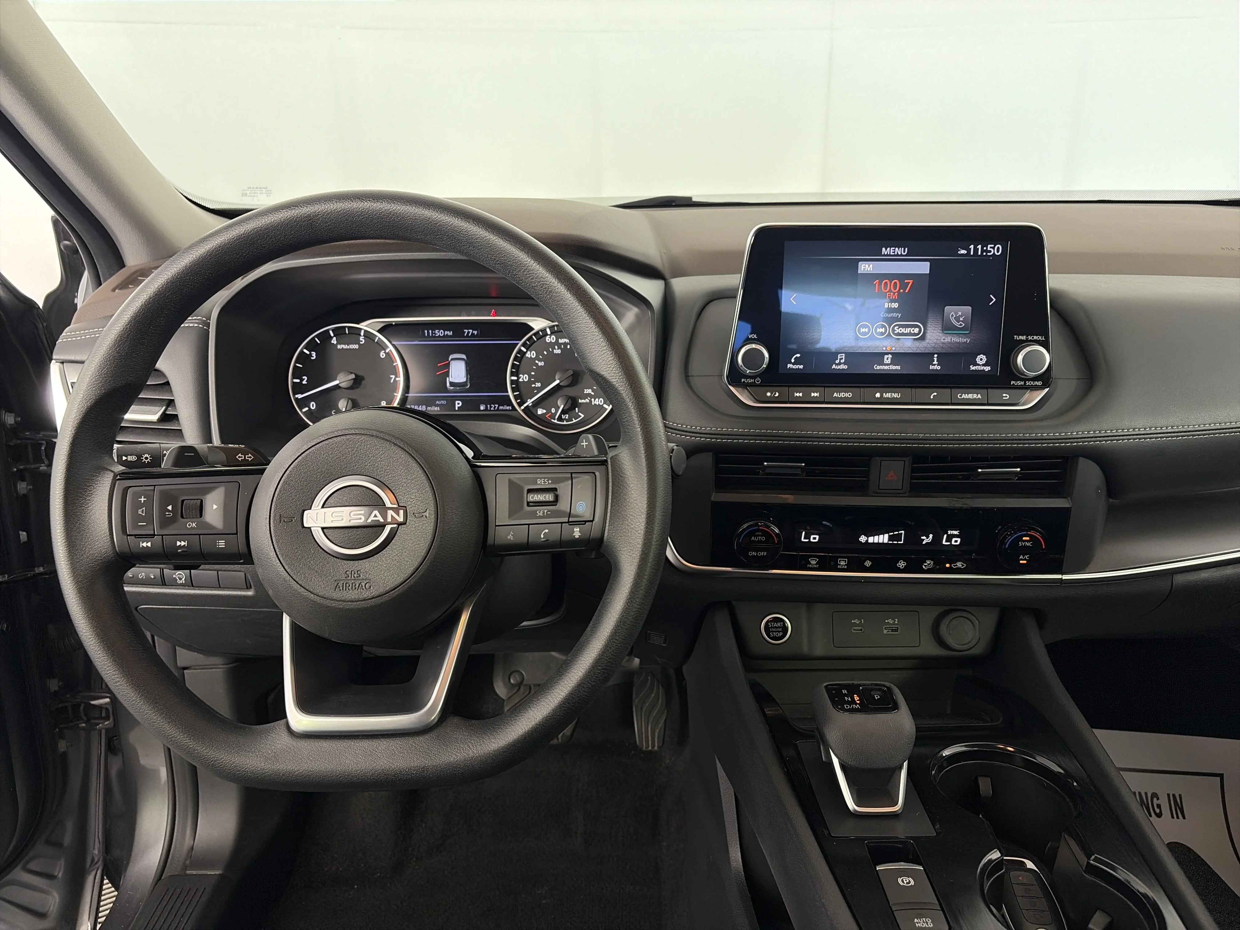 Used 2023 Gun Metallic Nissan SV image 3