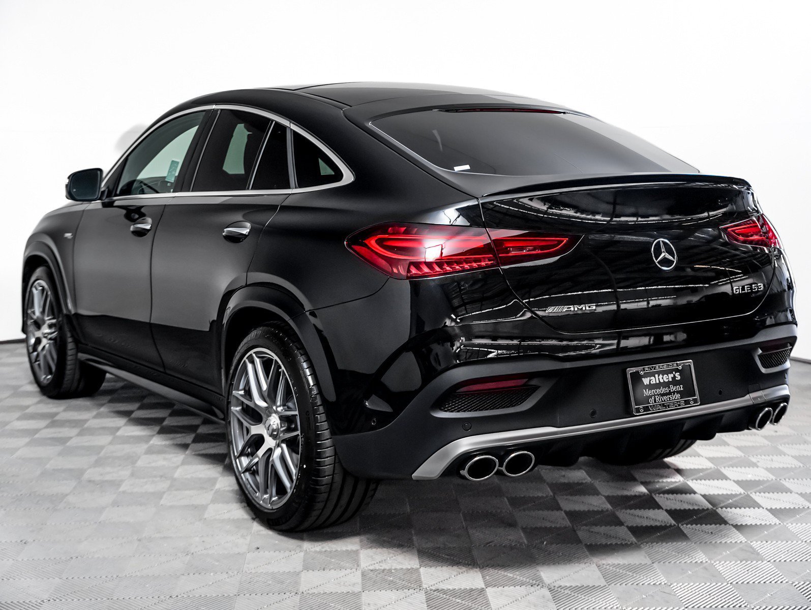 New 2026 Obsidian Black Metallic Mercedes-Benz AMG® GLE 53 4MATIC+ Coupe image 2