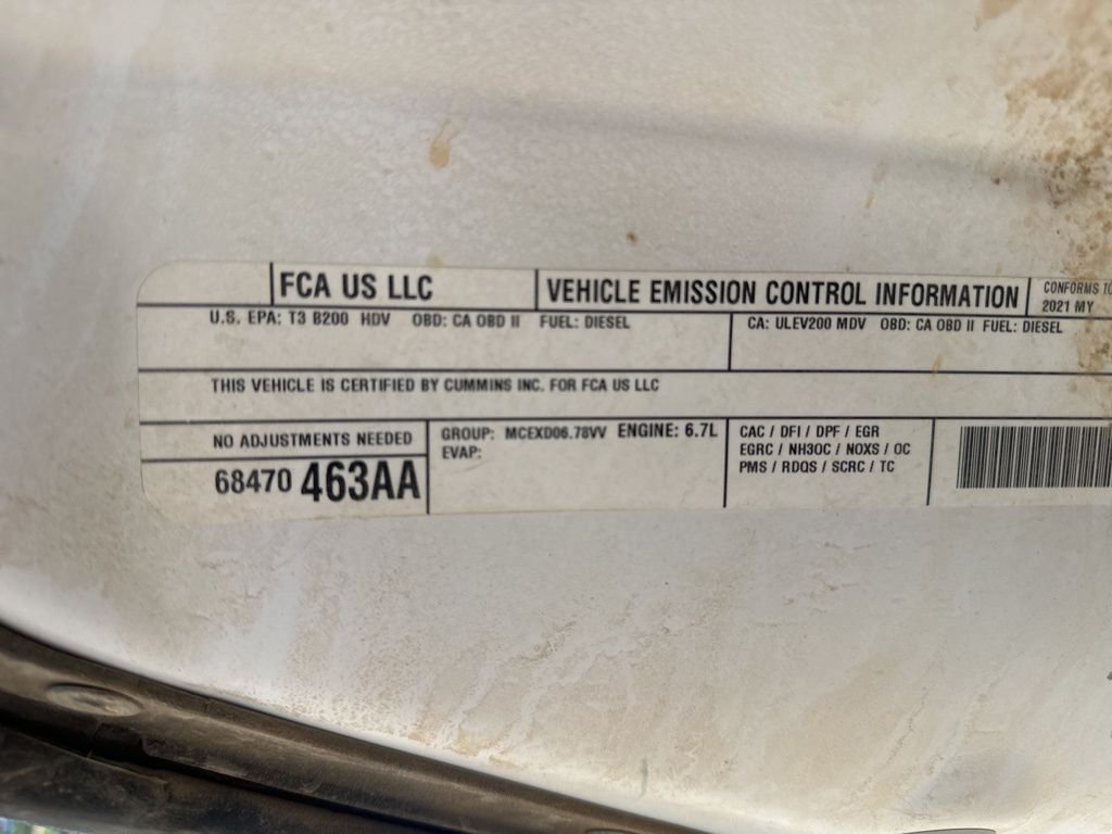 Used 2021 White Ram Laramie image 16