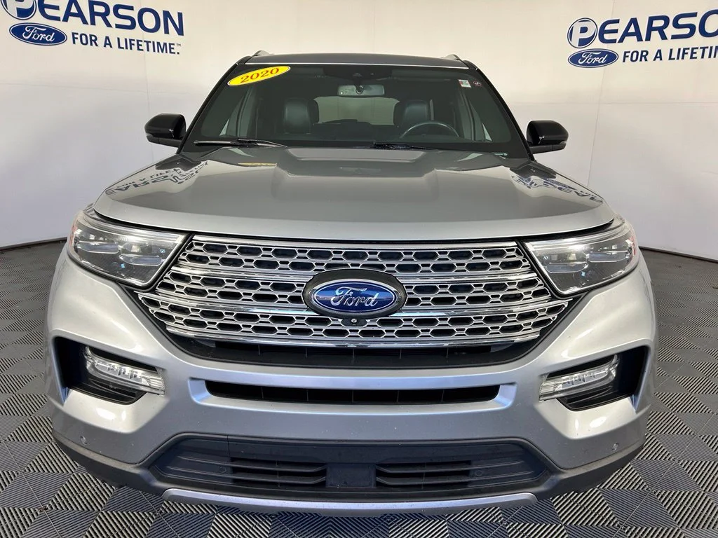 Used 2020 Ford Explorer Limited with VIN 1FMSK8FH1LGA13054 for sale in Zionsville, IN