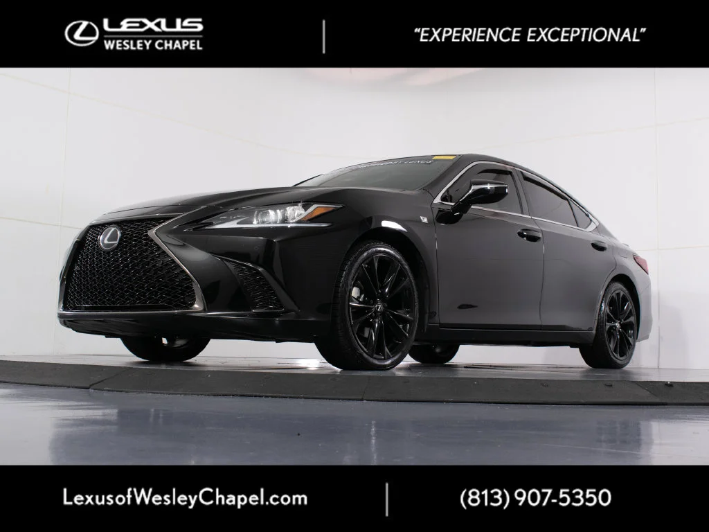 Certified Used 2023 Black Lexus 350 F Sport image 8
