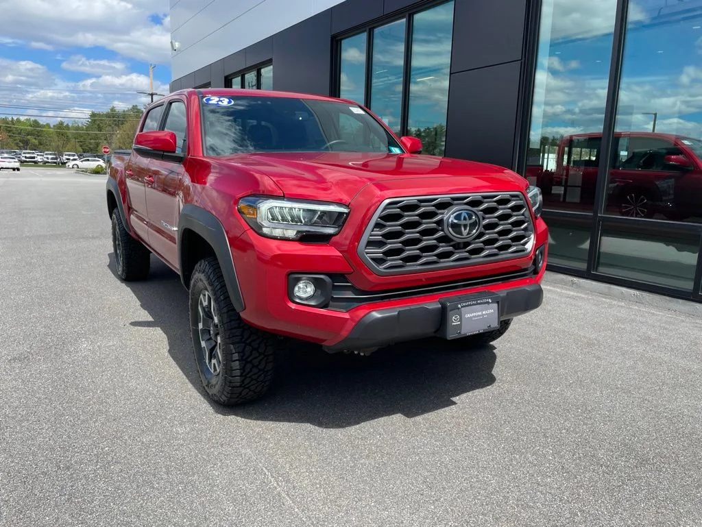 Used 2023 Barcelona Red Metallic Toyota TRD Off-Road image 2
