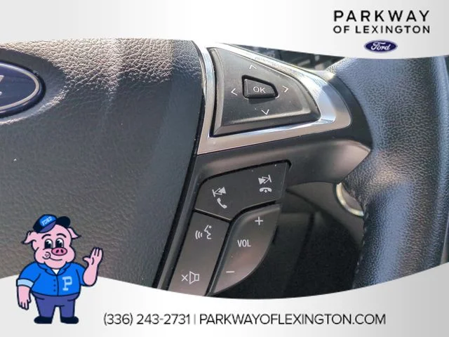 Used 2022 Blue Ford Titanium image 18