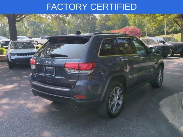 Used 2020 Blue Jeep Limited image 5