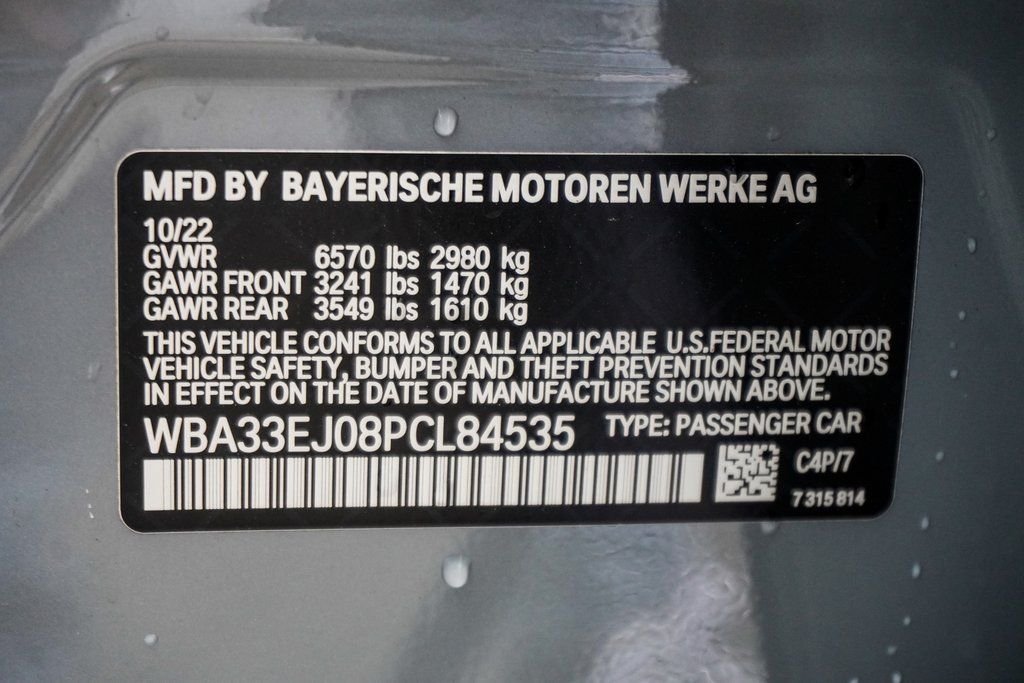 Used 2023 Gray BMW 760i xDrive image 51