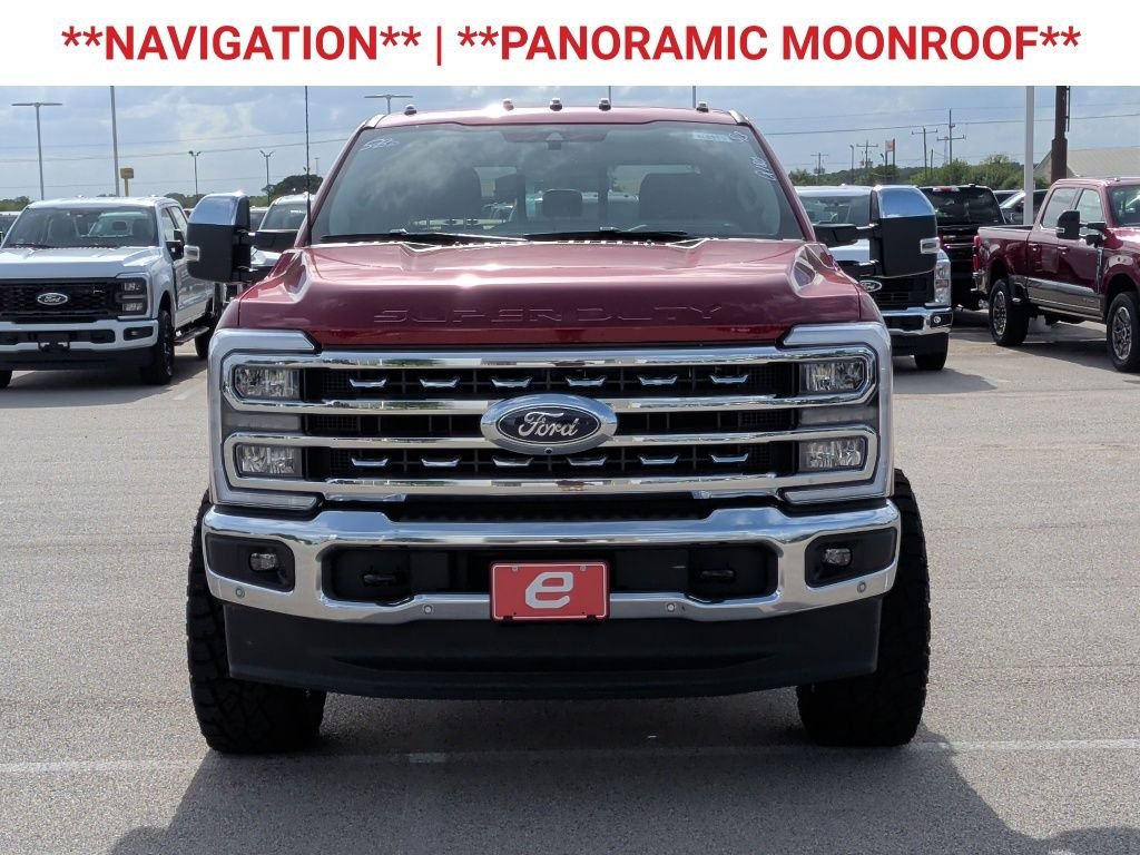 New 2026 Ruby Red Metallic Tinted Clearcoat Ford F-250® Lariat® image 2