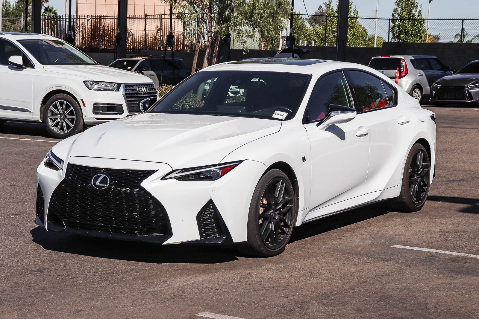 Used 2023 White Lexus 500 F SPORT Performance Premium image 3