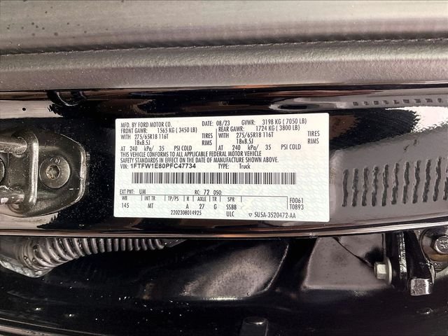 Used 2023 Black Ford XLT image 33