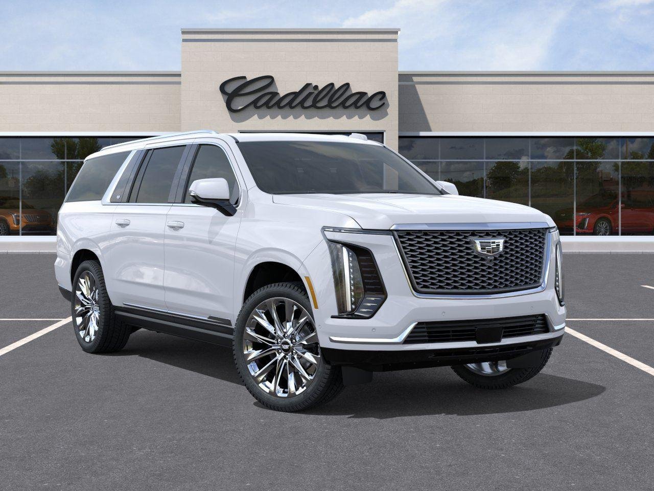 New 2026 Vibrant White Tricoat Cadillac Luxury image 7