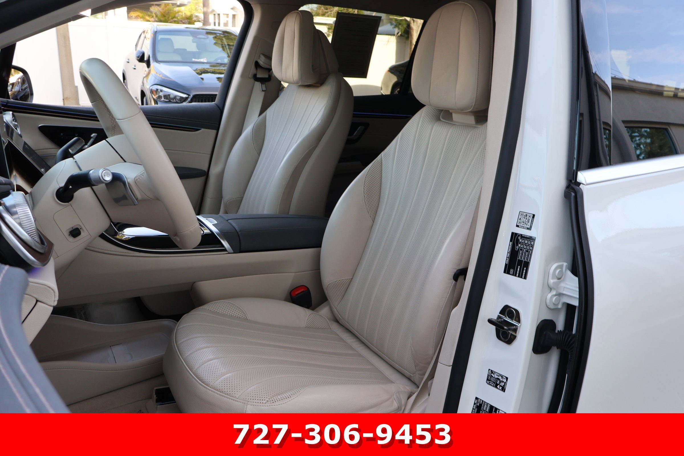 Certified 2023 Mercedes-Benz EQS SUV Base with VIN 4JGDM2DB0PA011027 for sale in Clearwater, FL