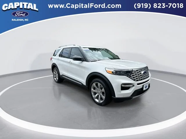 Used 2020 White Ford Platinum image 2