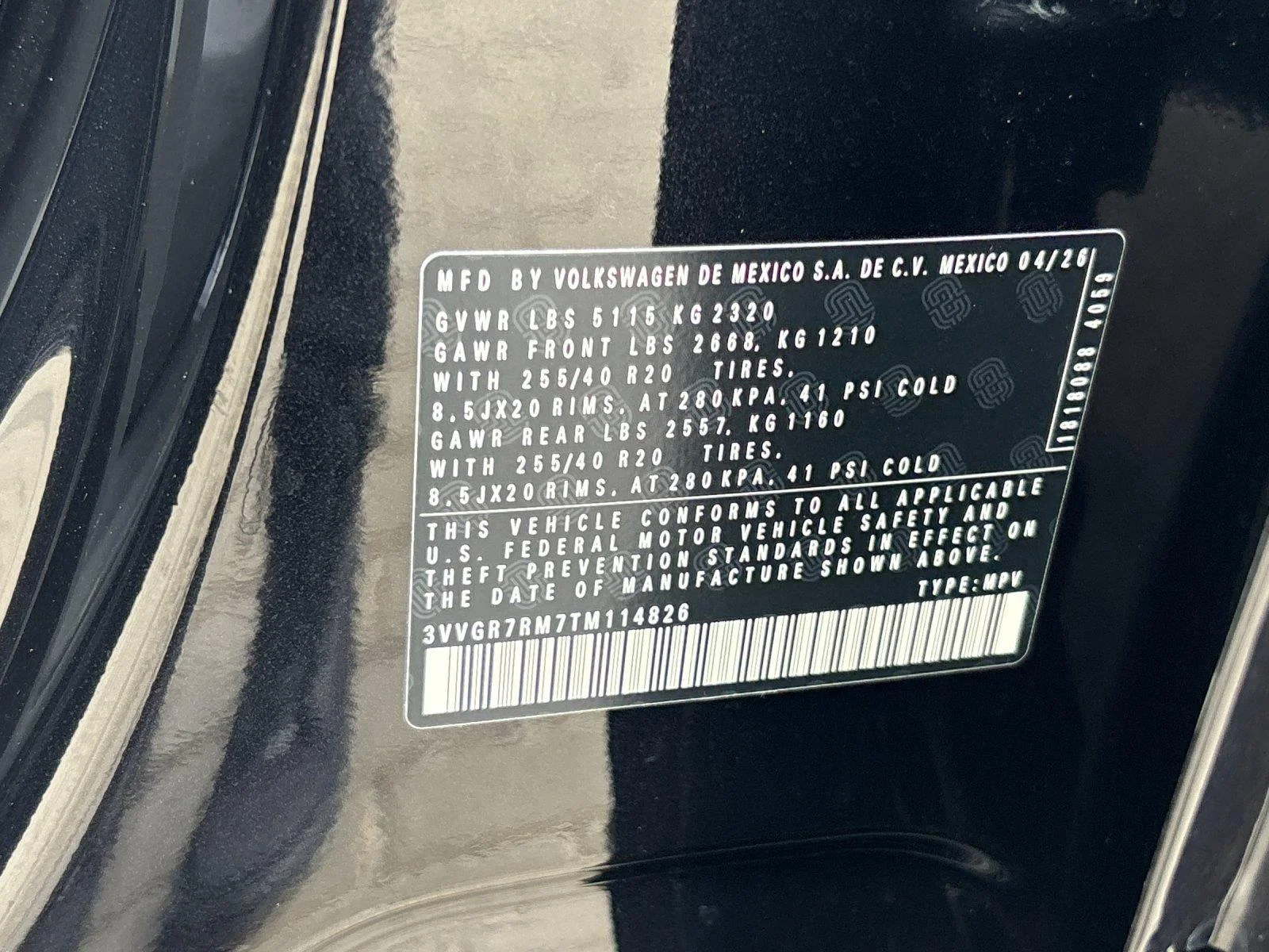 New 2026  Volkswagen SE R-Line Black image 12