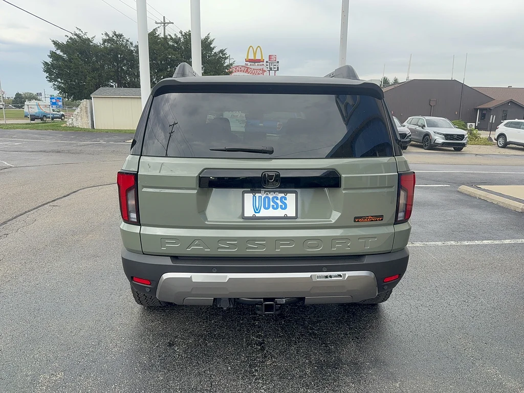 New 2026 Ash Green Metallic Honda TrailSport Elite Blackout image 6