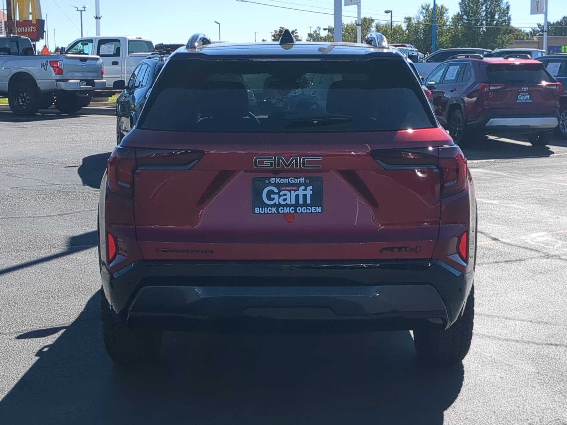 New 2027 Volcanic Red Tintcoat GMC AT4 image 4