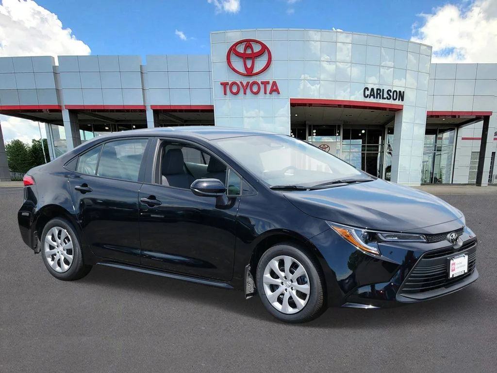 Certified 2026 Toyota Corolla LE with VIN 5YFB4MDEXTP444846 for sale in Minneapolis, Minnesota