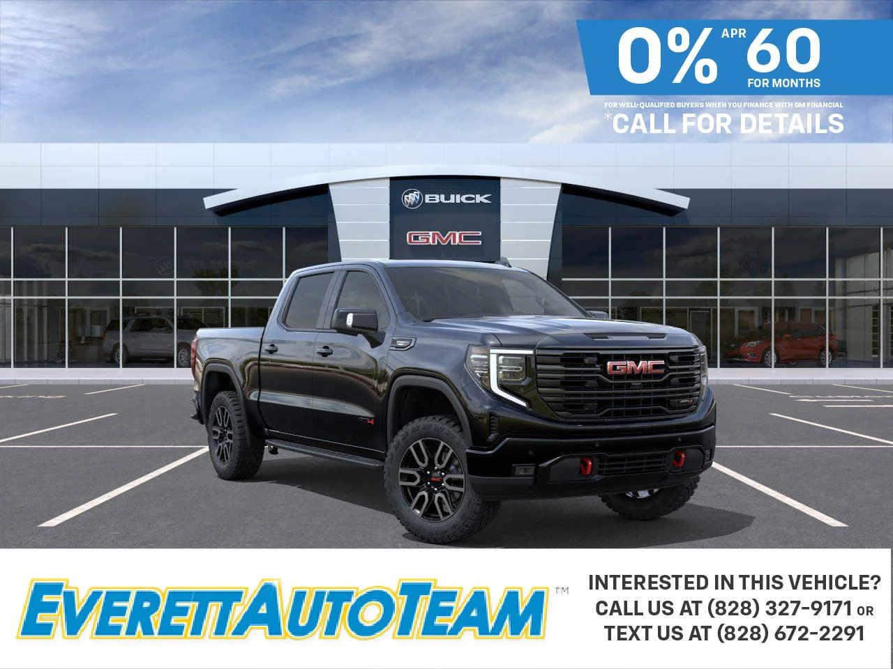 New 2026 Onyx Black GMC AT4 image 1