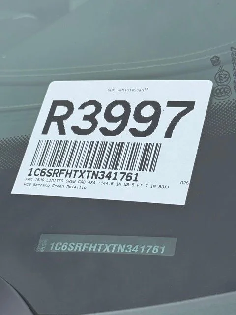 New 2026 Serrano-Green Metallic Exterior Paint RAM Limited image 33