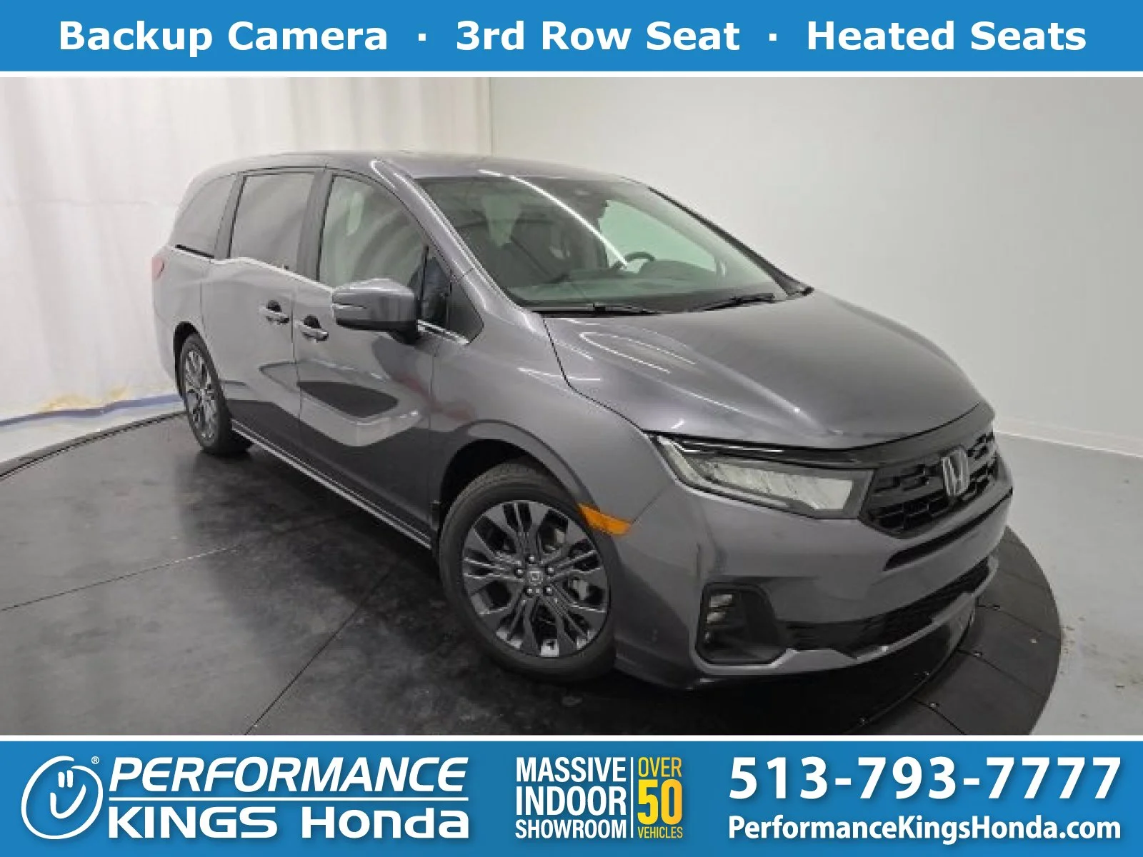 New 2026 Modern Steel Metallic Honda Touring image 1